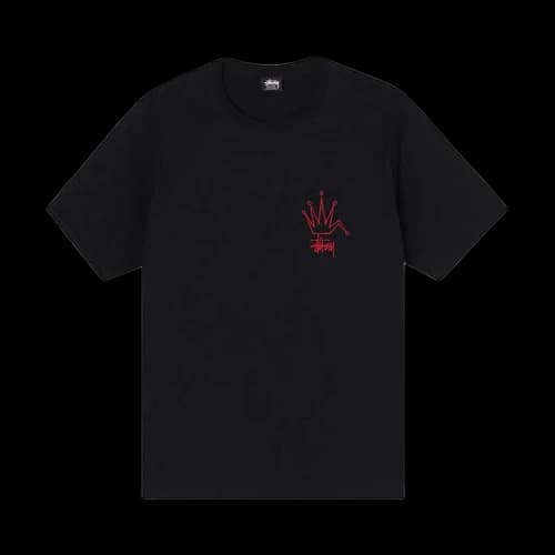 Stussy Broken Crown Tee 'Black'