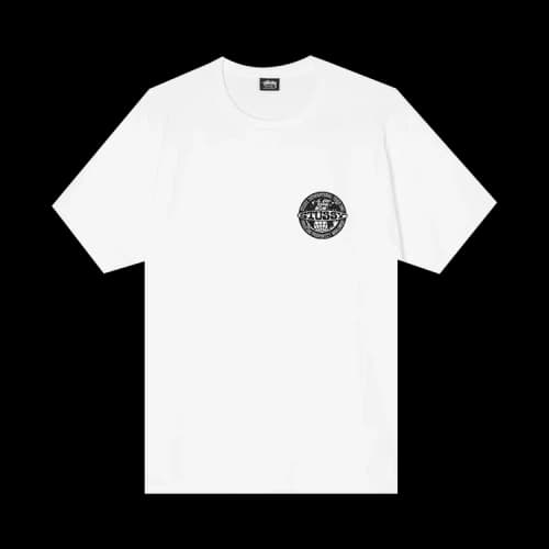 Stussy Worldwide Dot Tee 'White'