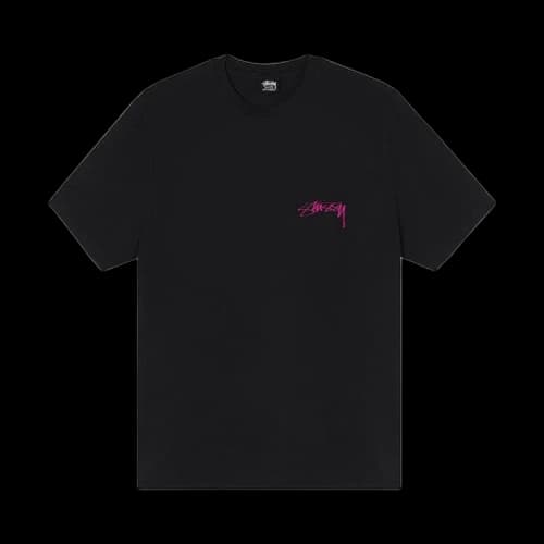 Stussy Sphinx Pigment Dyed Tee 'Black'