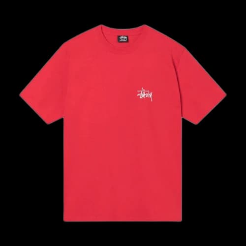 Stussy Basic Tee 'Red'
