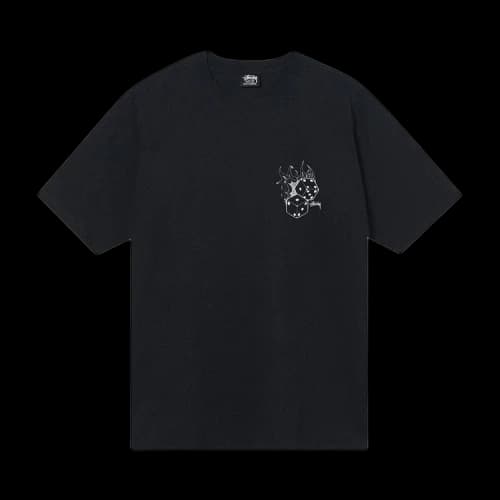 Stussy Fire Dice L/S Tee Black
