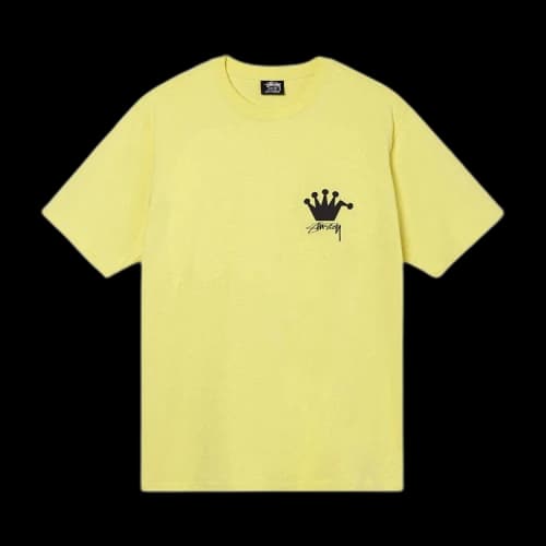 Stussy LB Crown Tee 'Yellow'