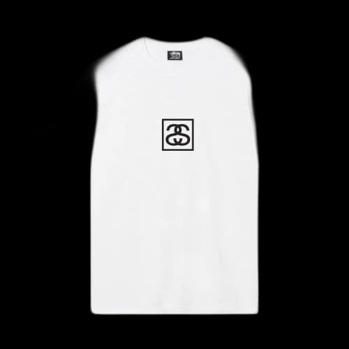 Stussy Squared Tee White