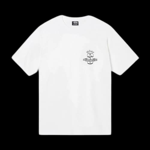 Stussy Gear Banner Tee White