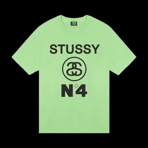 Stussy No.4 Pigment Dyed Tee Green