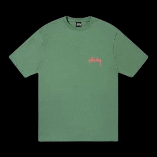 Stussy IST Lion Tee 'Green'
