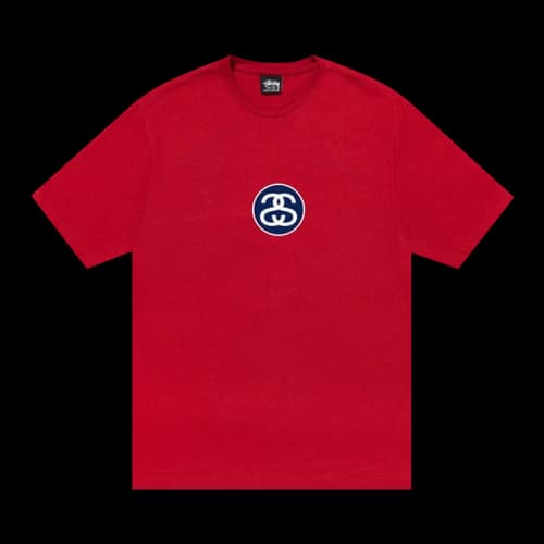 Stussy SS-Link Tee 'Dark Red'