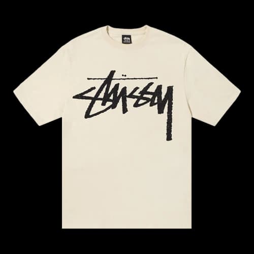 Stussy Big Stock Tee 'Putty'