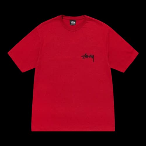 Stussy 8 Ball Fade Tee 'Red'