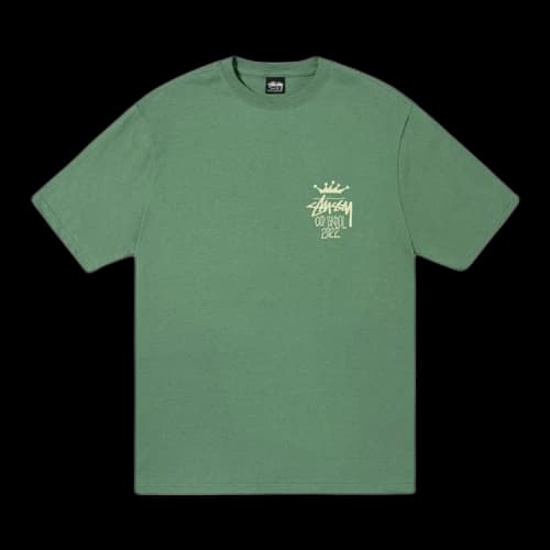 Stussy Old Skool 22 Tee 'Green'
