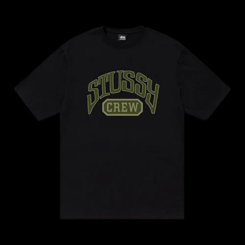 Stussy Crew Tee 'Black'