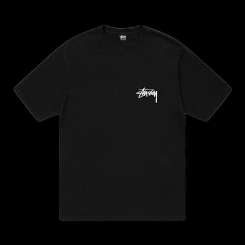 Stussy Club Crown Pigment Dyed Tee 'Black'