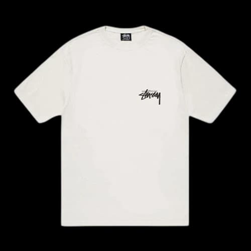 Stussy How We're Livin' Pigment Dyed Tee 'Natural'