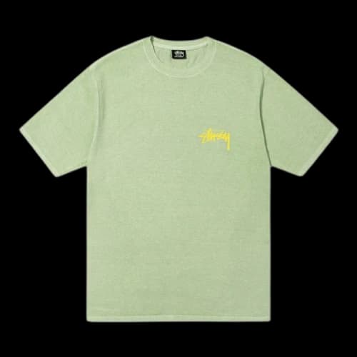 Stussy How We're Livin' Pigment Dyed Tee 'Sage'