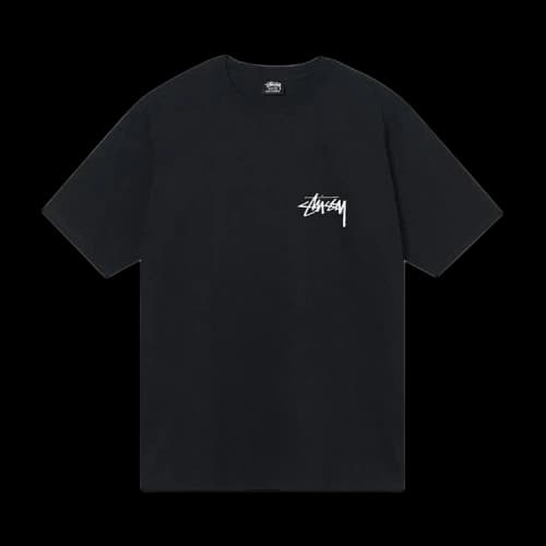Stussy Withered Flower Tee Black