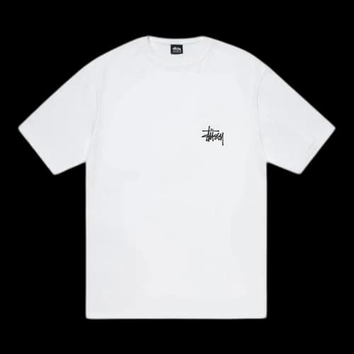 Stussy Basic T-Shirt White