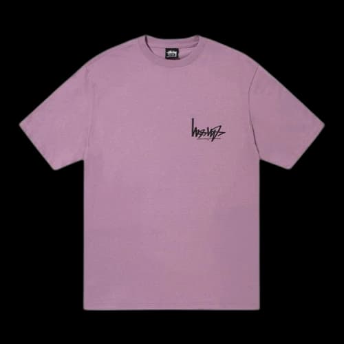 Stussy Flipped Tee 'Orchid'
