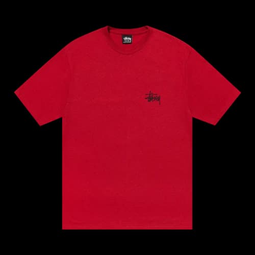 Stussy Bulldog Ripper Tee 'Dark Red'