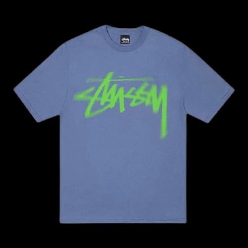 Stussy Dizzy Stock Tee 'Storm'