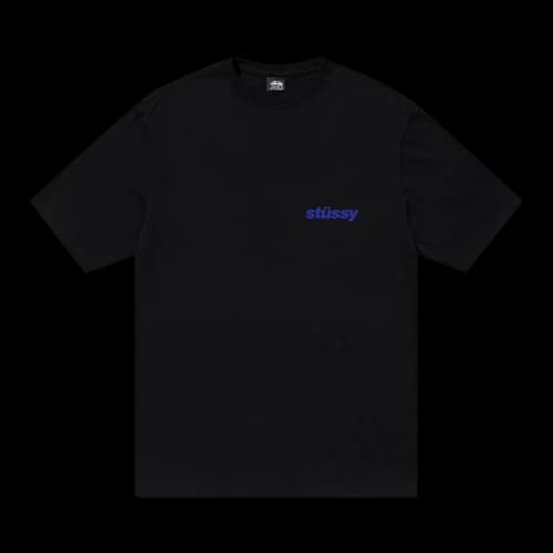Stussy Stacked Tee 'Black'