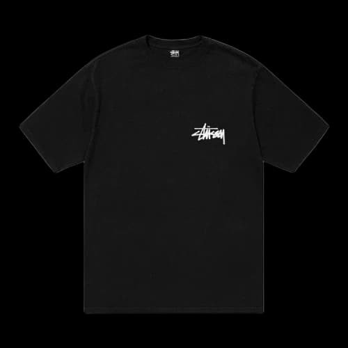 Stussy Old Phone Tee 'Black'