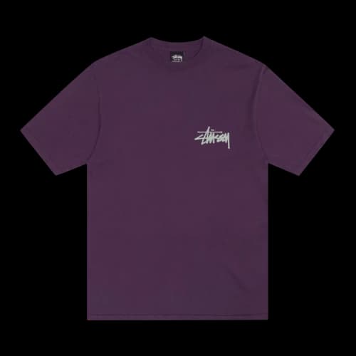 Stussy Old Phone Tee 'Purple'