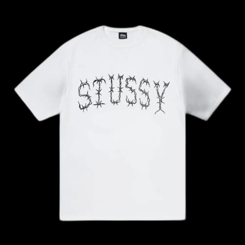 Stussy Barb Tee 'White'
