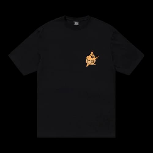 Stussy Mr. Blob Spiral Tee 'Black'