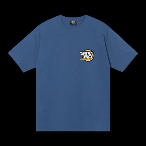 Stussy Hot 80 Tee 'Midnight'