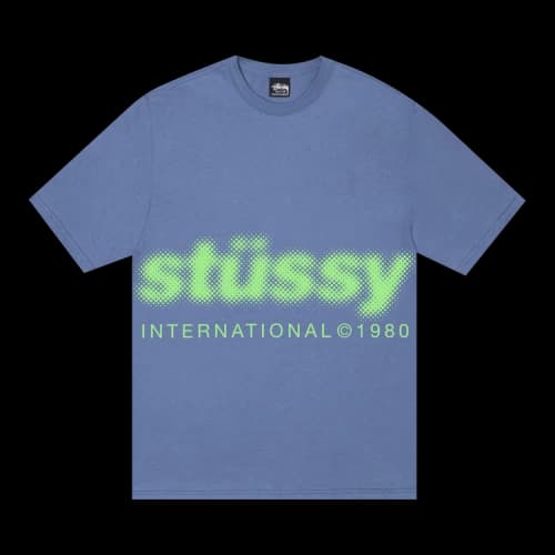 Stussy Blur Tee 'Storm'