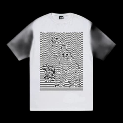 Stussy Dots & Loops Tee 'White'