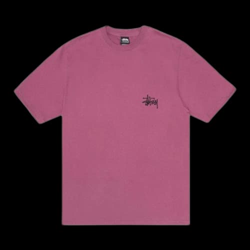 Stussy Basic T-Shirt 'Berry'