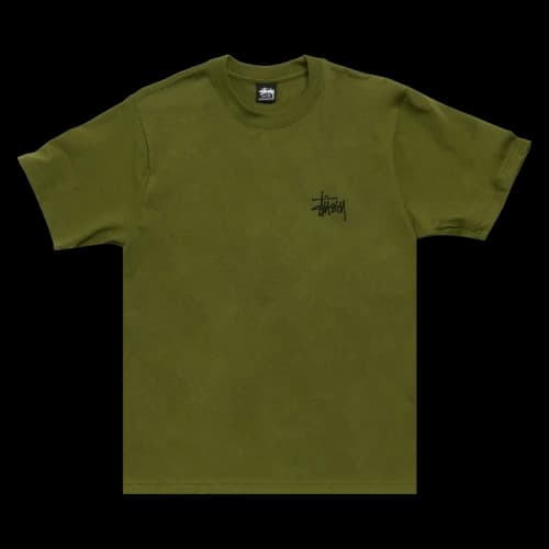Stussy Basic Stüssy Tee 'Olive'
