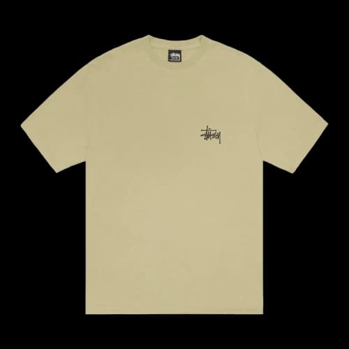 Stussy Basic Tee Pigment Dyed 'Elm'