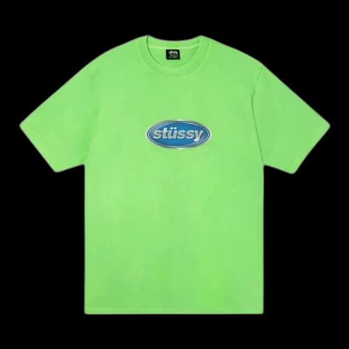 Stussy Emblem Pigment Dyed Tee 'Green'