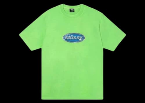 Stussy Emblem Pigment Dyed Tee Green