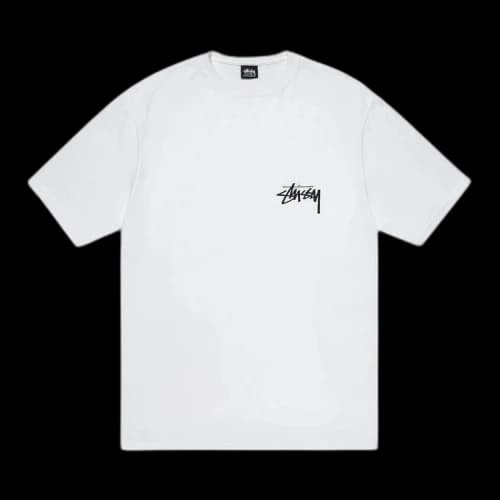 Stussy Dog Collage Tee 'White'