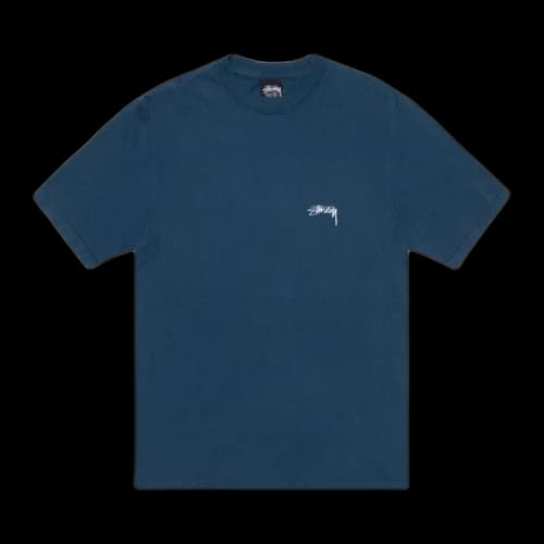 Stussy Smooth Stock Tee 'Navy'