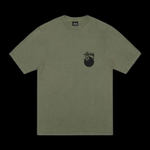 Stussy 8 Ball Tee 'Olive'