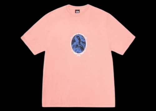 Stussy Venus Oval Pigment Dyed Tee Coral