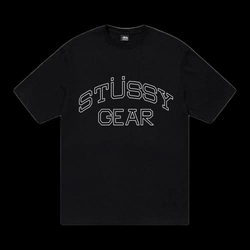 Stussy Gear Tee Black