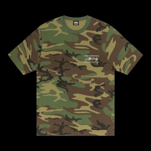 Stussy Smooth International Tee 'Camo'