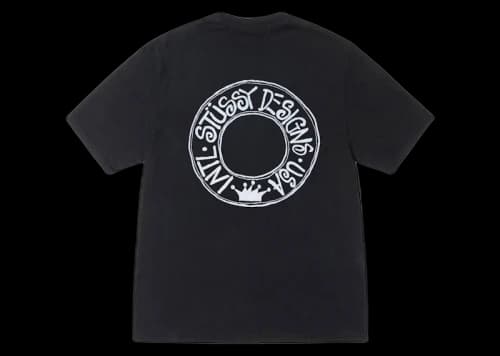 Stussy Buana Pigment Dyed Tee Black