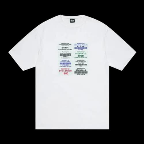 Stussy Codes Tee White
