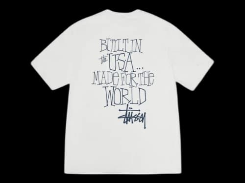 Stussy Built In USA Pigment Dyed Tee Natural