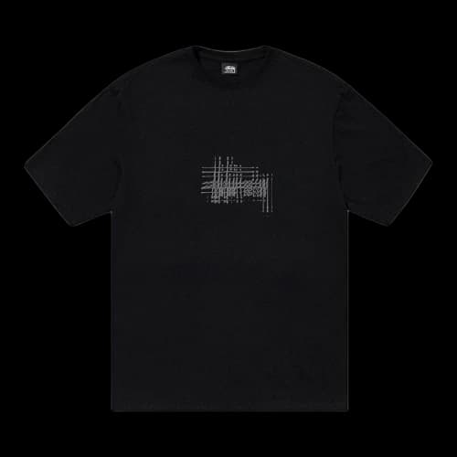 Stussy Refracted Tee Black