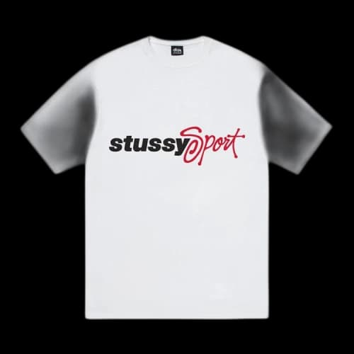 Stussy Sport Script Tee 'White'