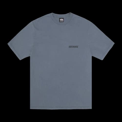 Stussy Jumbo Tee Pigment Dyed 'Navy'