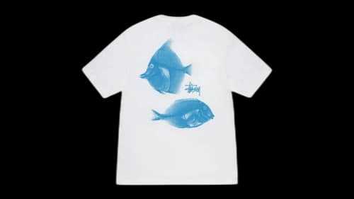 Stussy X-Ray Fishin Tee White