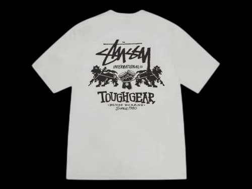 Stussy Tough Gear International Tee Fog